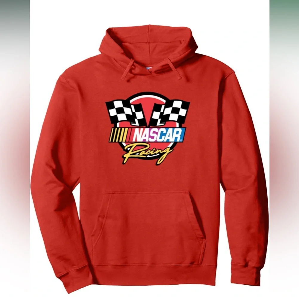 Nascar Bold Red hoodie - Picture 1 of 8